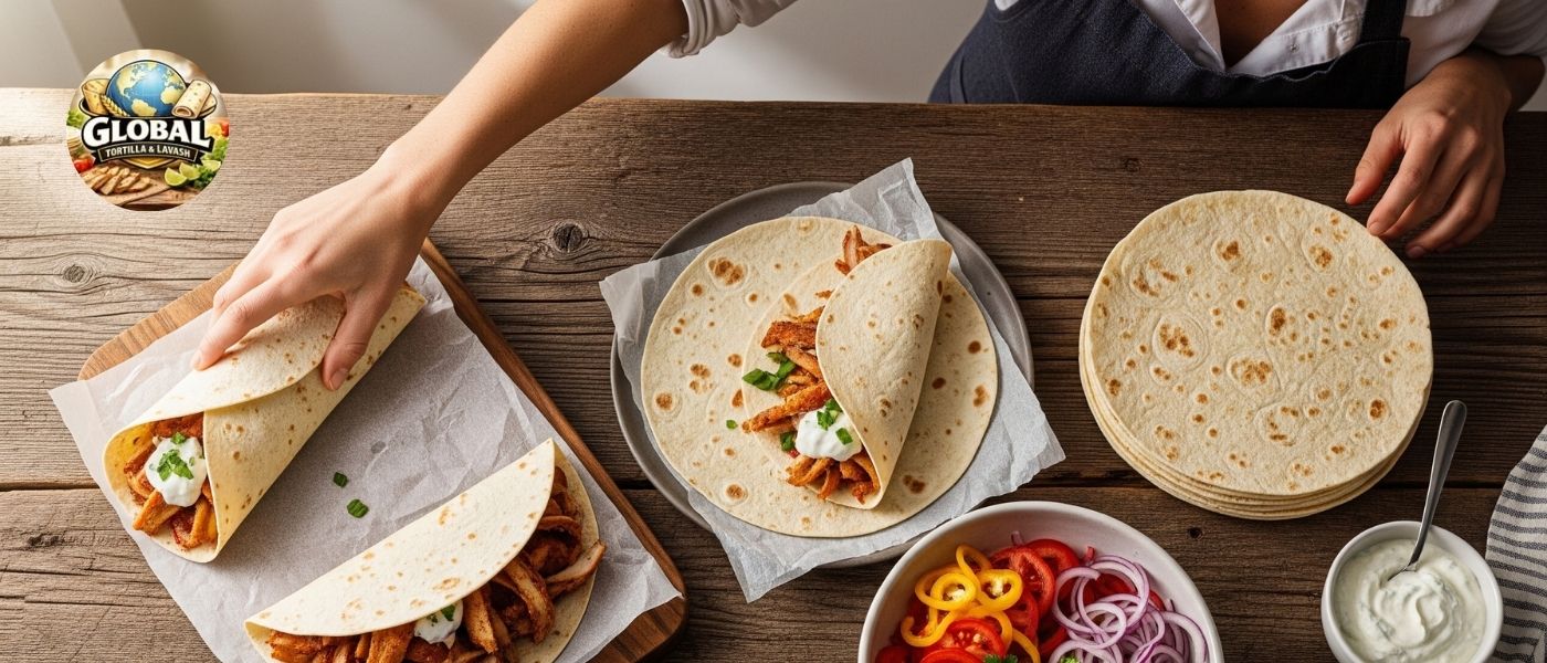 30 cm tortilla üretimi